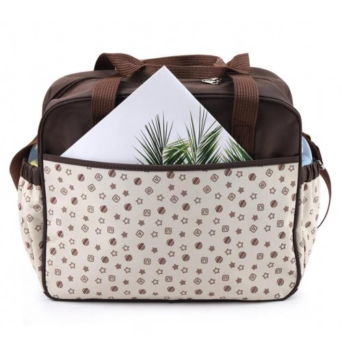 Dark Brown Unisex Messenger Diaper Bag Dark Brown Unisex Messenger Diaper Bag