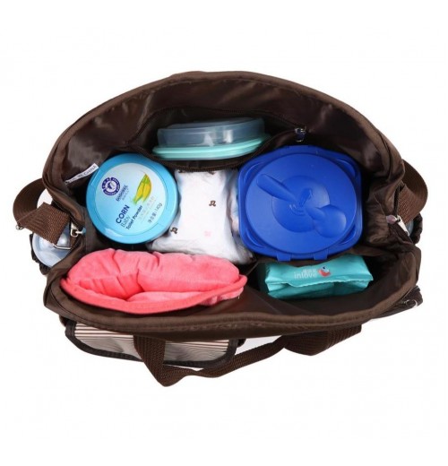 Dark Brown Unisex Messenger Diaper Bag Dark Brown Unisex Messenger Diaper Bag