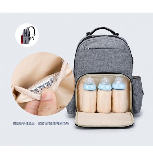 Lequeen USB Diaper Bag Lequeen USB Diaper Bag