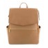 Faux Leather Diaper Backpack
