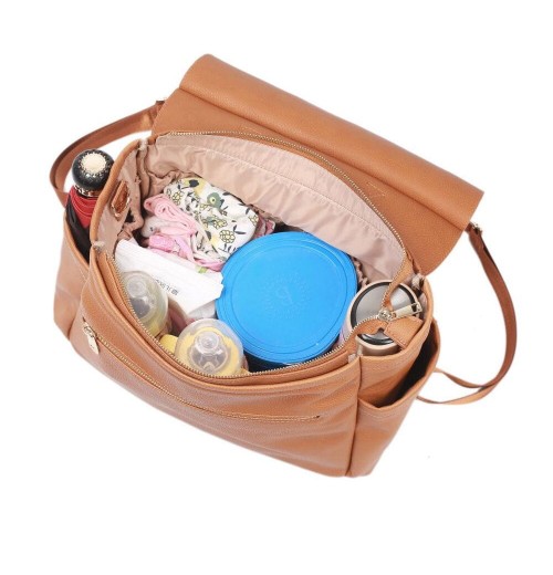 Vegan Leather Diaper Backpack Vegan Leather Diaper Backpack